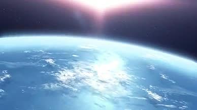 震撼大气宇宙地球星球开场片头AE模板视频的预览图